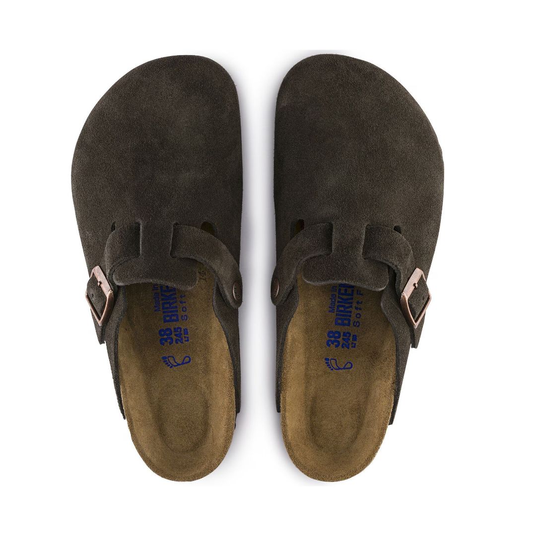 Boston Soft Footbed Suede Leather
