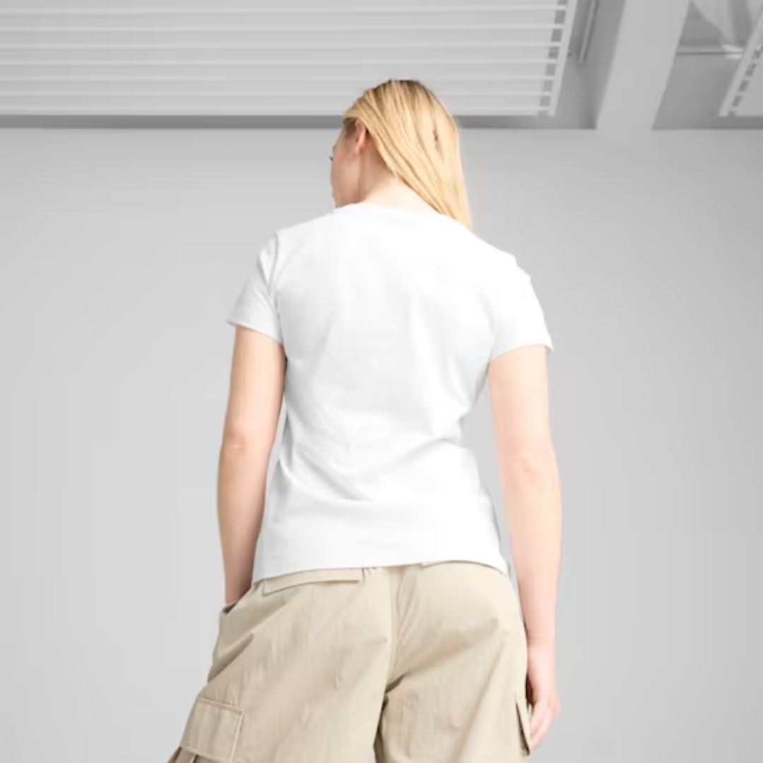 GRAPHICS Floral Cat Logo T-shirt