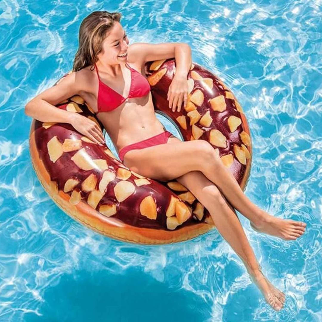 Nutty Chocolate Donut Tube