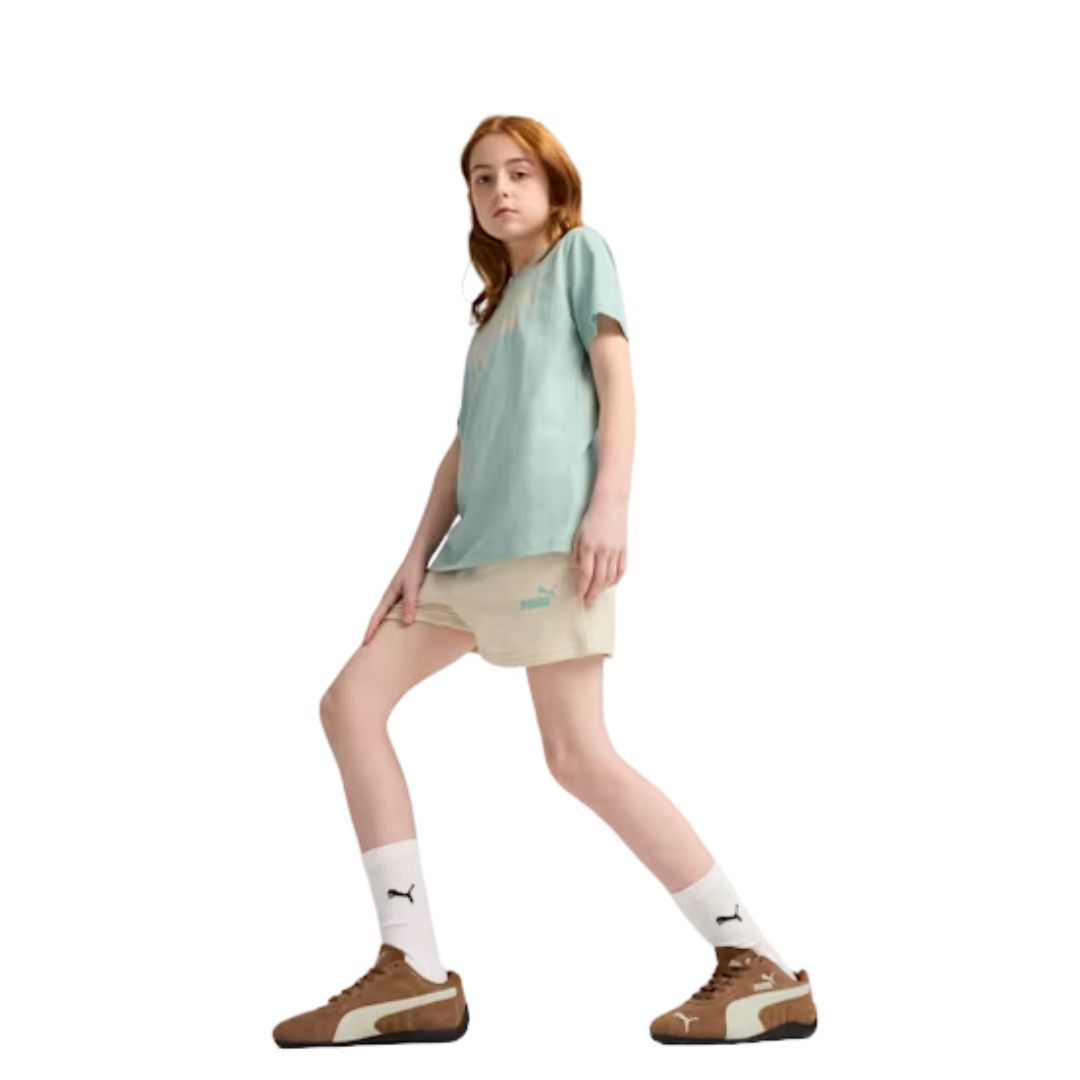 طقم تيشيرت وشورت إسينشالز بلوجو رقم 1