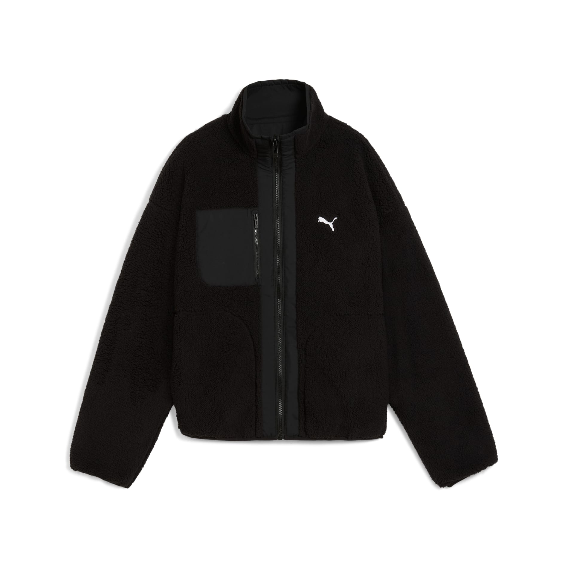 Reversible Hybrid Sherpa Jacket