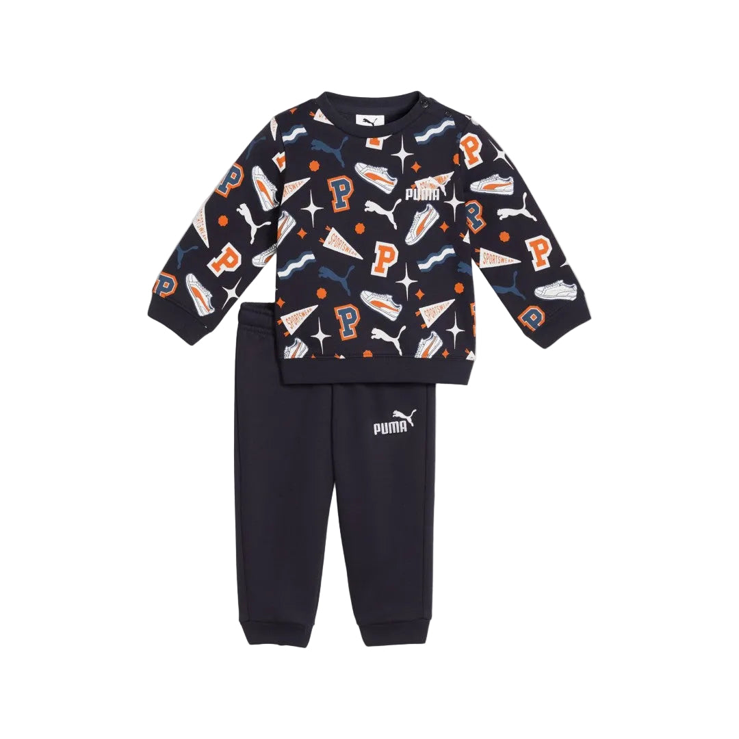 Minicats All-Over Print Crew Sweatsuit