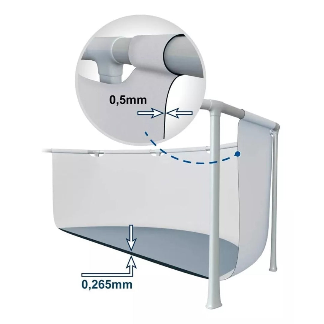 طقم حمام سباحة فاخر بريزم فريم