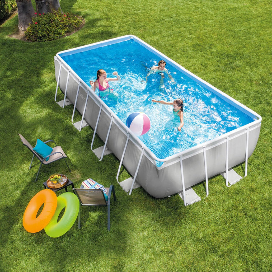 Prism Frame Rectangular Pool Set