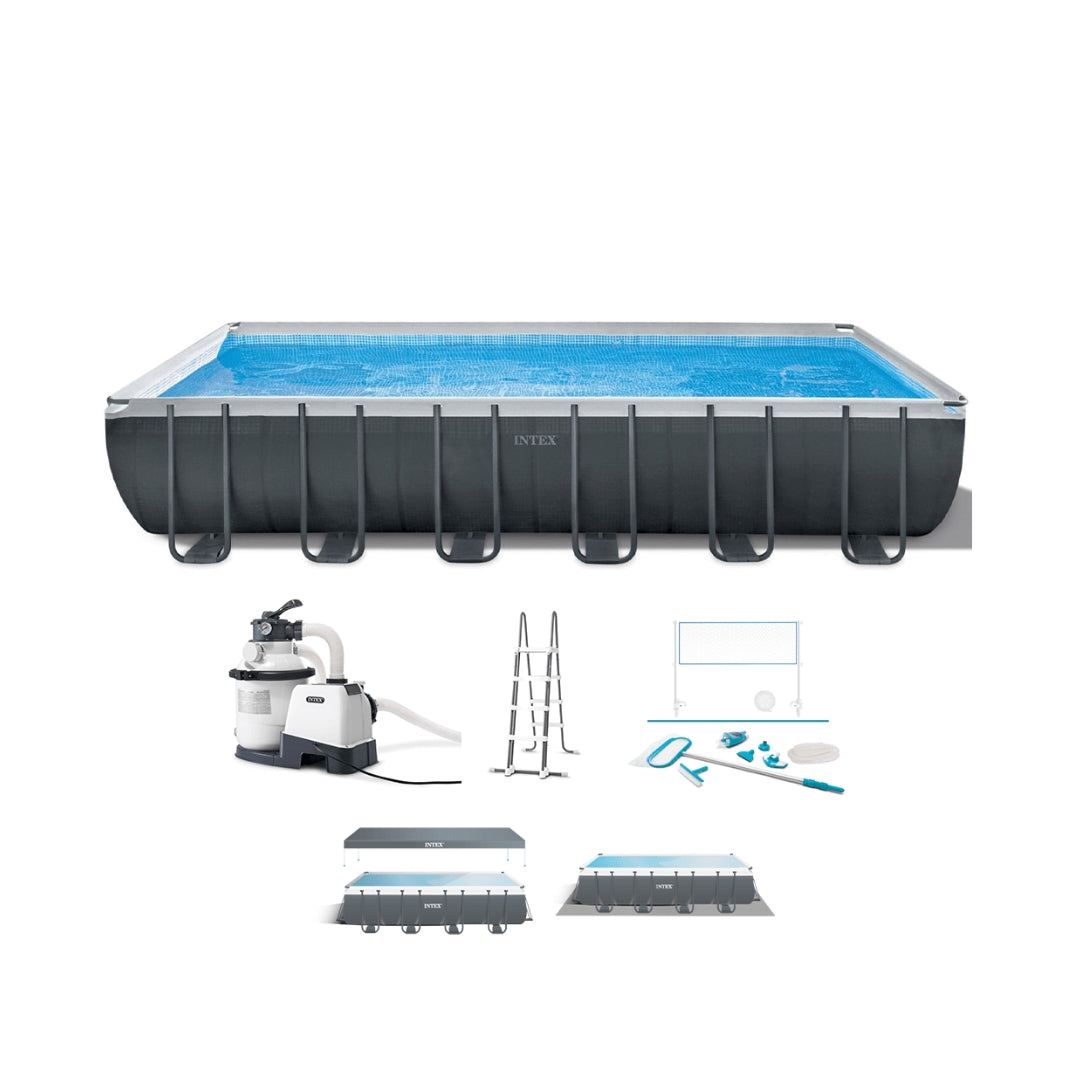 طقم حمام سباحة مستطيل ألترا إكستريم +6 سنوات