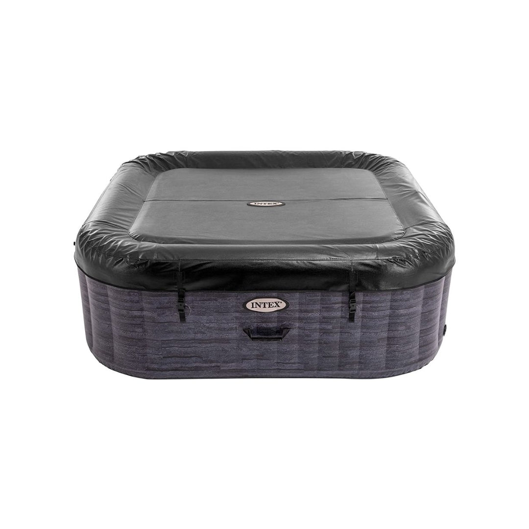 سبا فقاعات مربع فاخر PureSpa Greystone لعدد 4 أشخاص