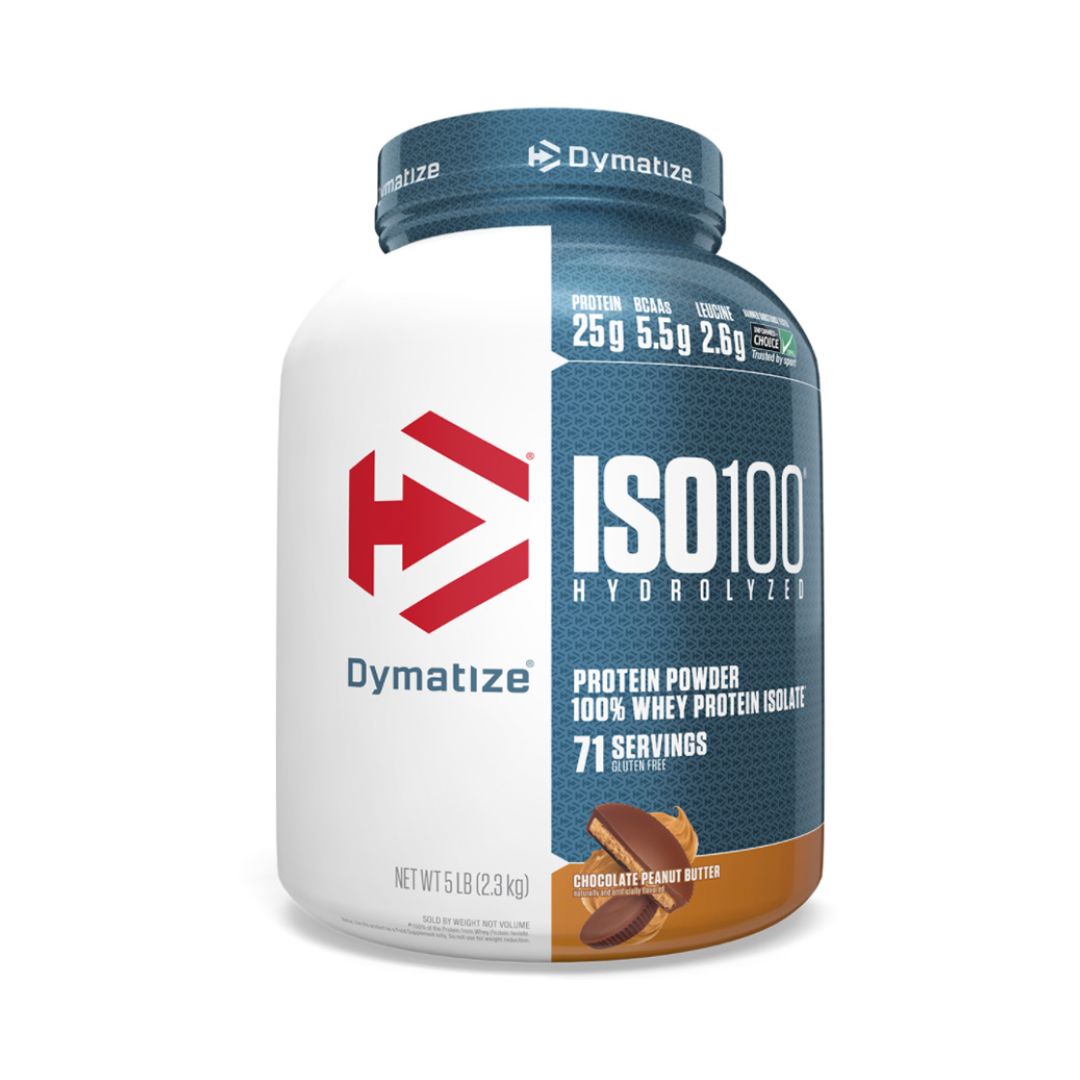 Dymatize ISO 100 5 LB Chocolate Peanut Butter 2.3 KG