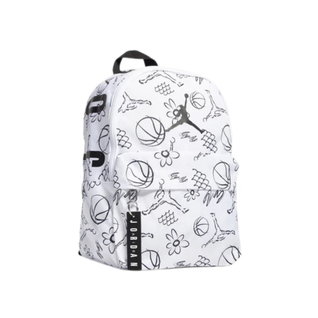 Nike Air Jordan Mini Backpack (10L) -White/black