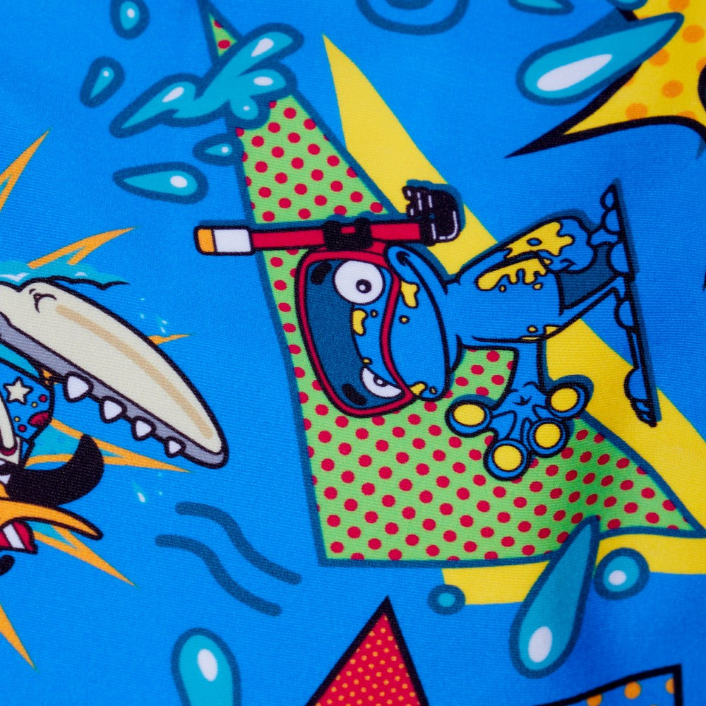 Digital Allover Aquashort