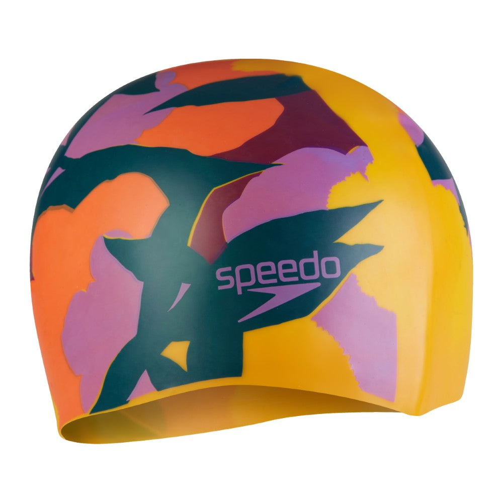 بونيه سباحة بطبعة للشعر الطويل