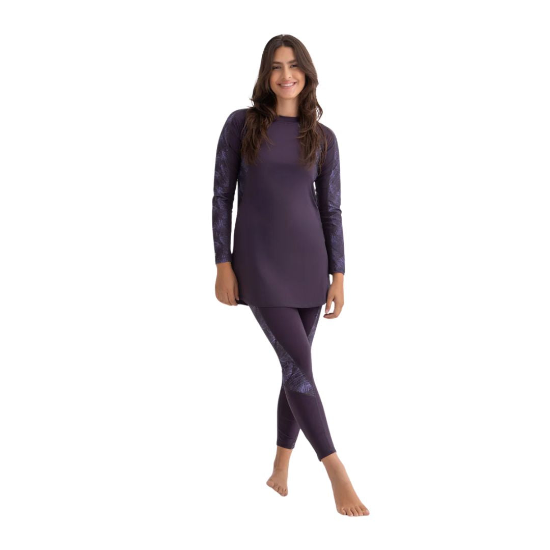 Asymmetrical Basic Swimsuit