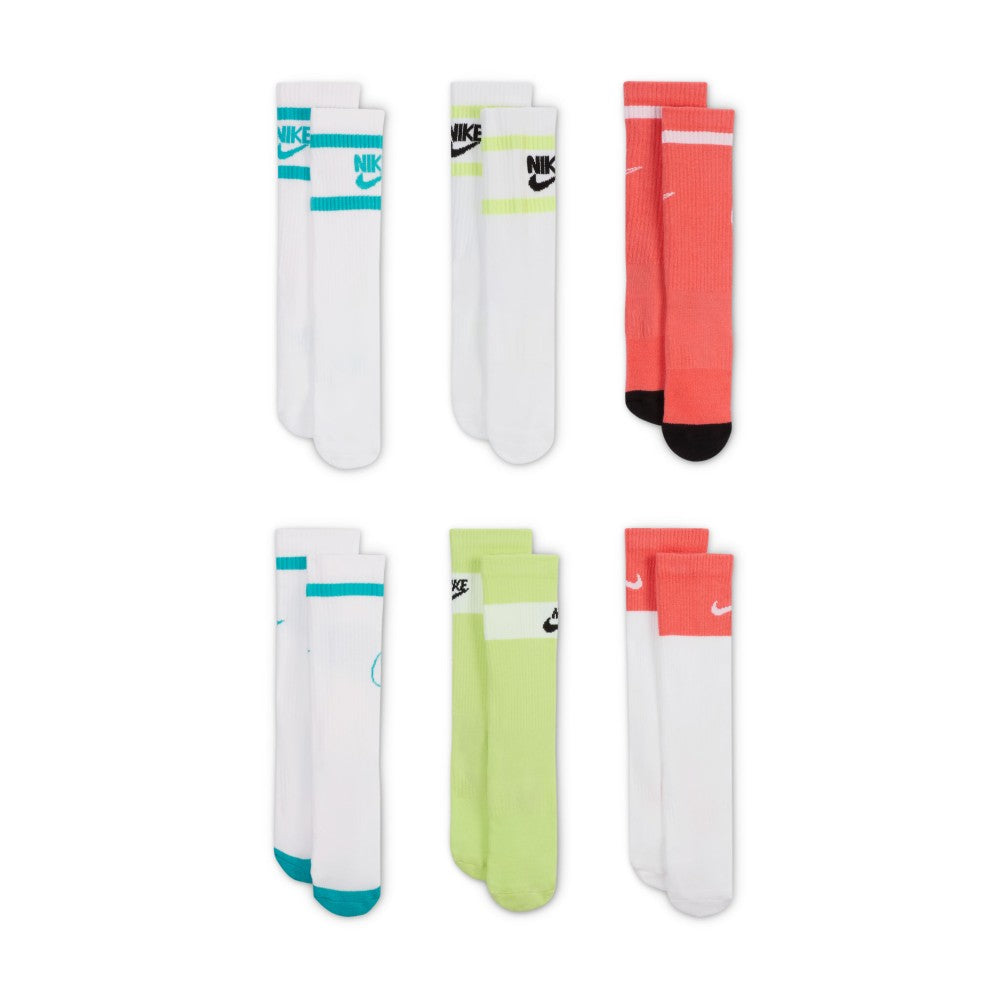 Everyday Cushioned Crew Socks (6 Pairs)