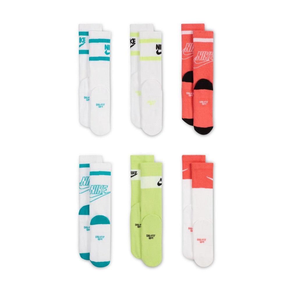 Everyday Cushioned Crew Socks (6 Pairs)