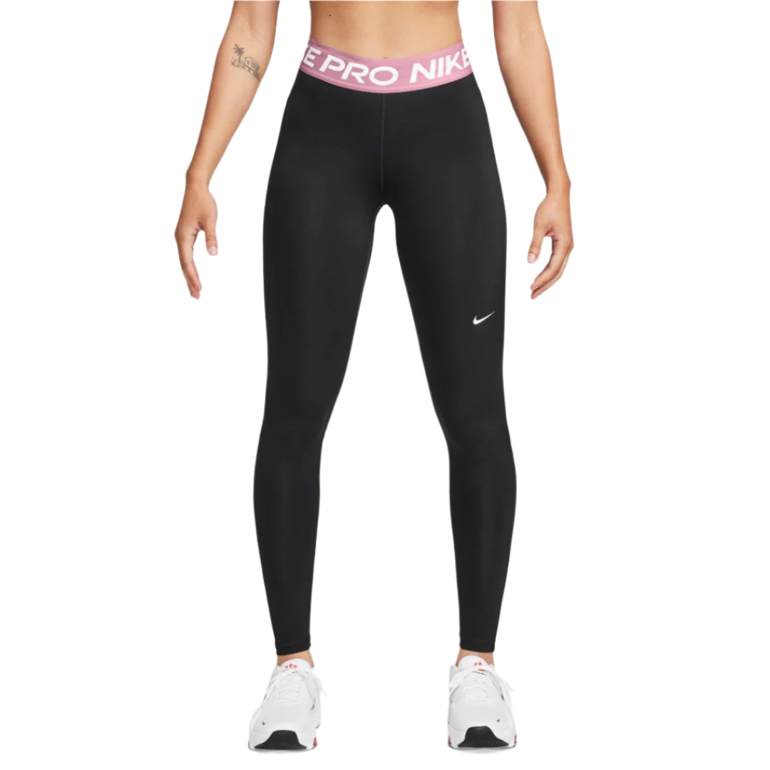 Pro Mid-Rise Mesh-Panelled Leggings