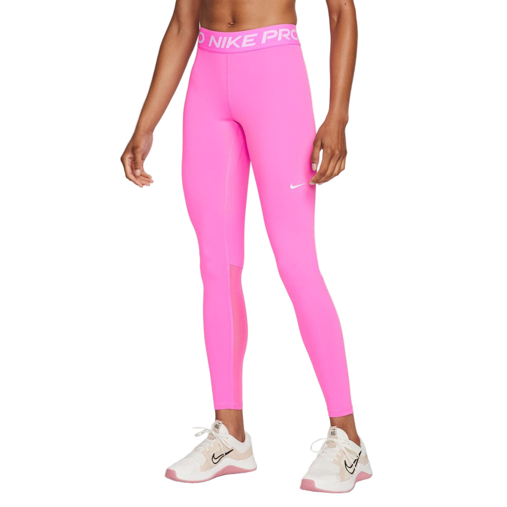 Pro Mid-Rise Mesh-Panelled Leggings