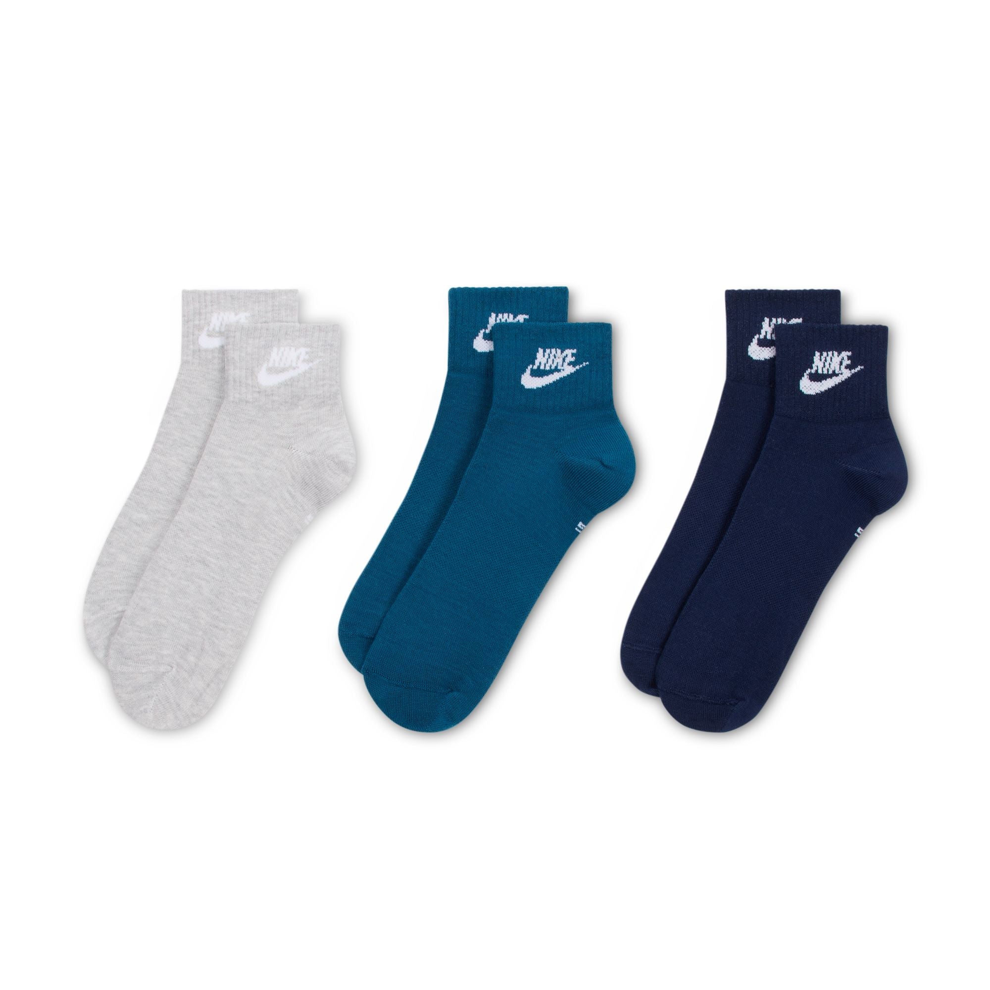 Everyday Essential Ankle Socks (3 Pairs)