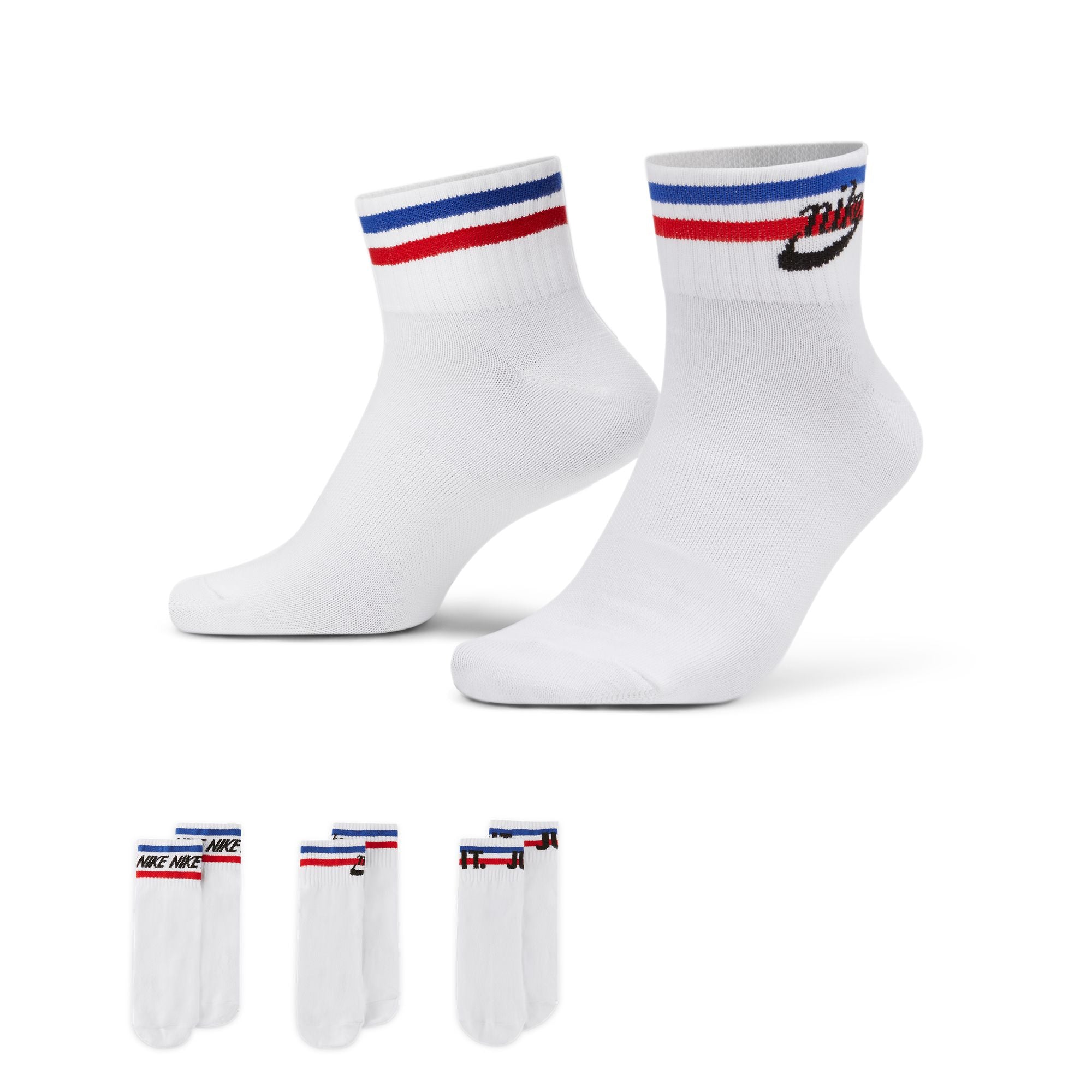 Everyday Essential Ankle Socks (3 Pairs)
