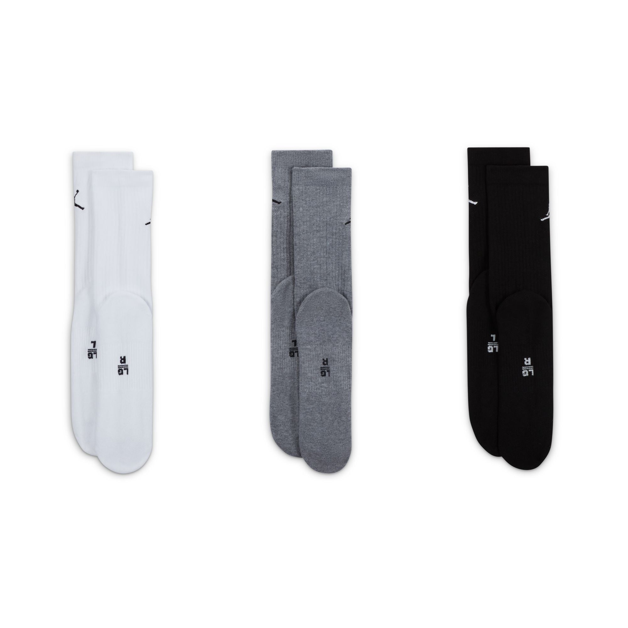Jordan Everyday Crew Socks (3 pairs) .