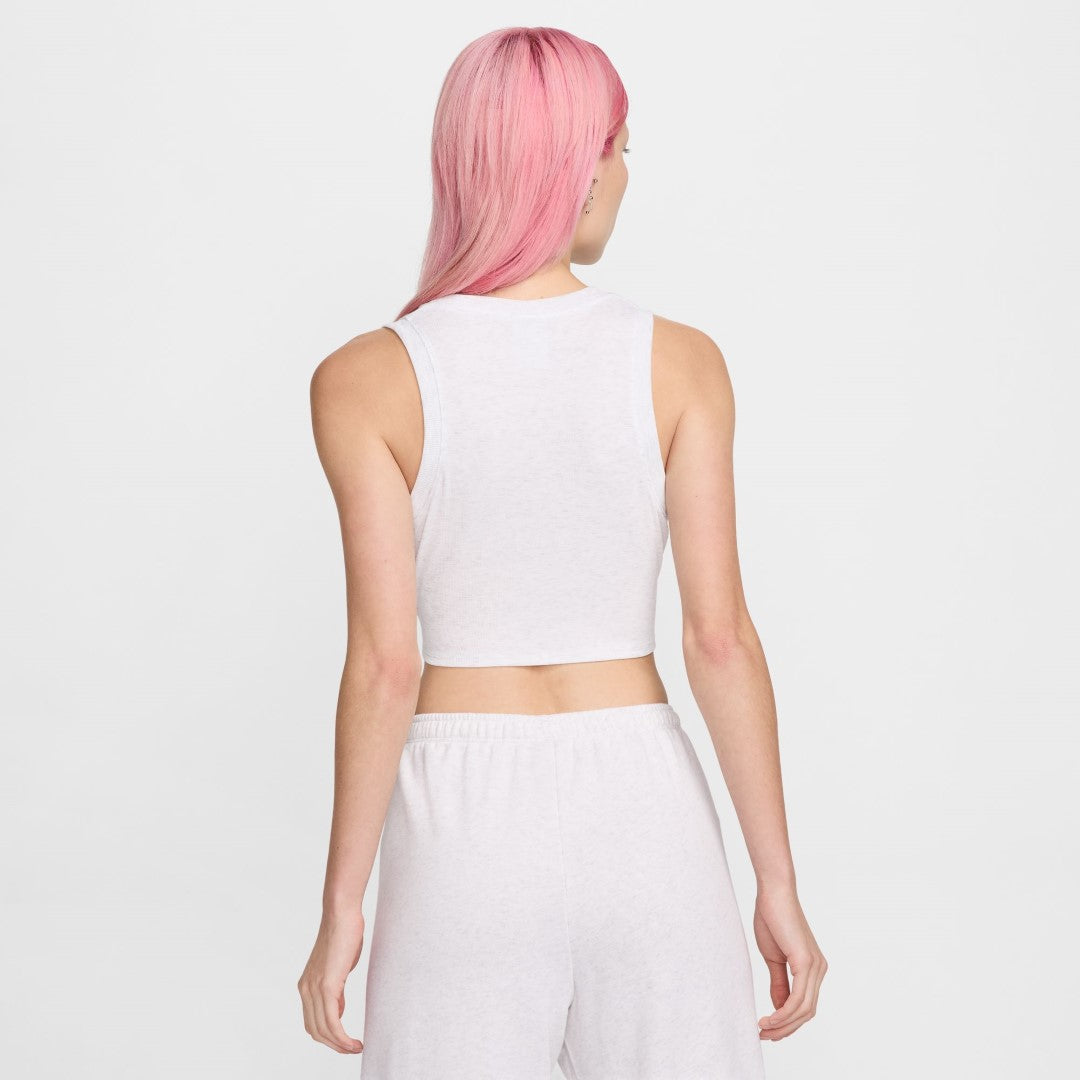 Chill Knit Cropped Ribbed Tank Top