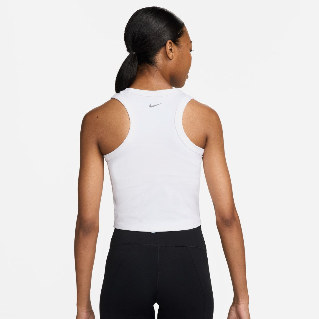 One Fitted Dri-FIT Cropped Tank Top