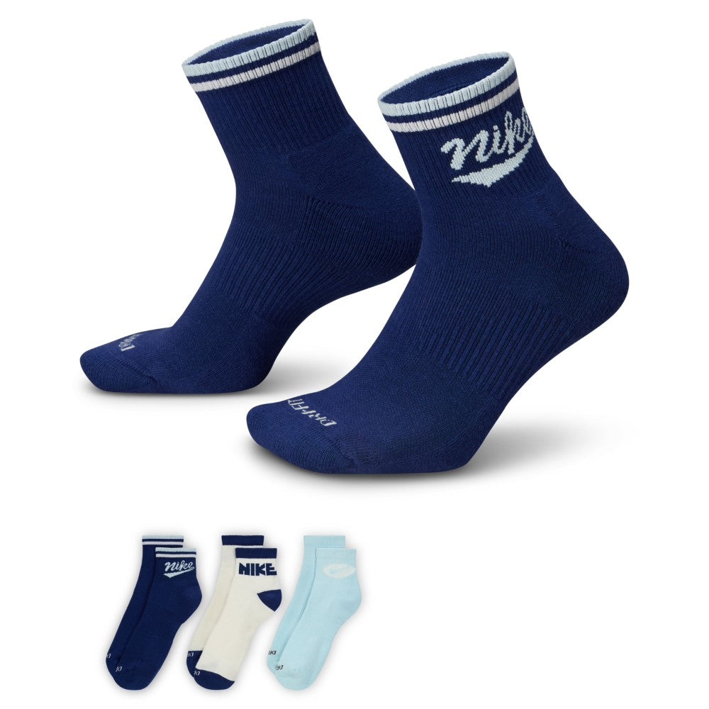 Everyday Plus Ankle Socks (3 Pairs)
