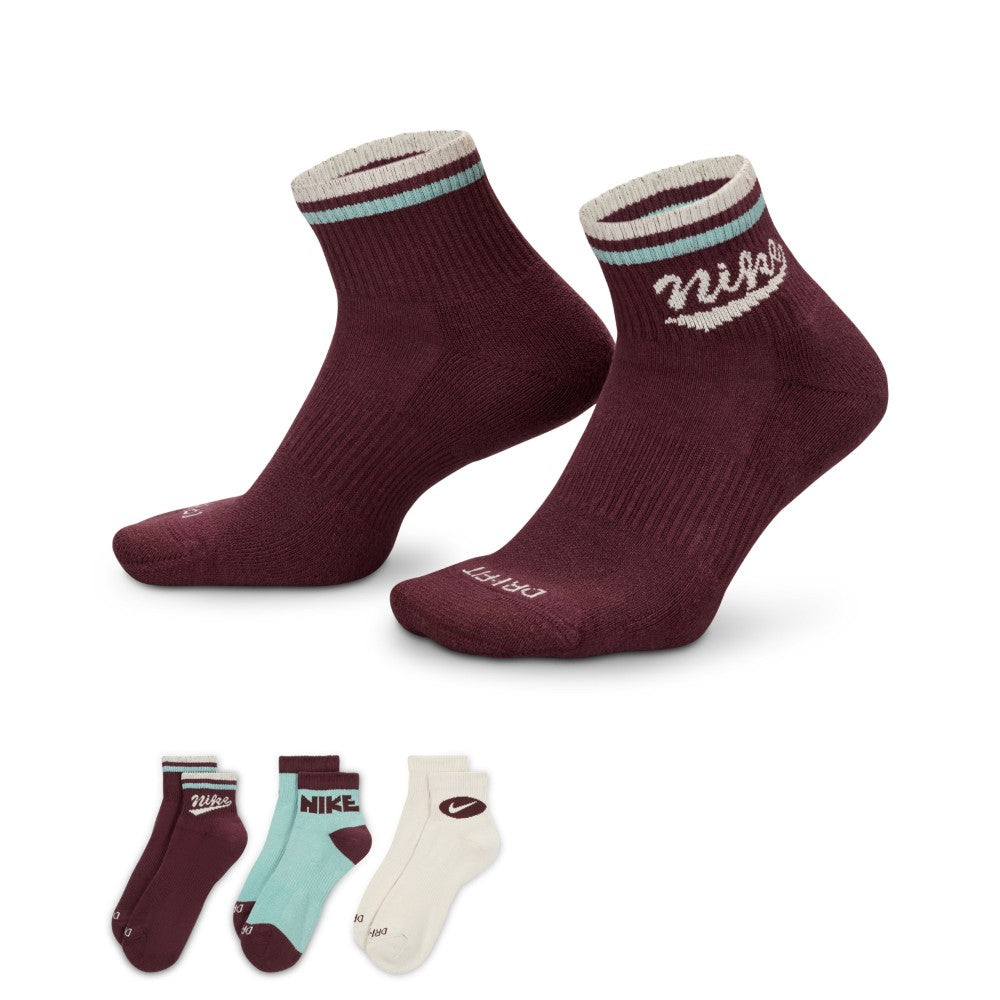 Everyday Plus Ankle Socks (3 Pairs)