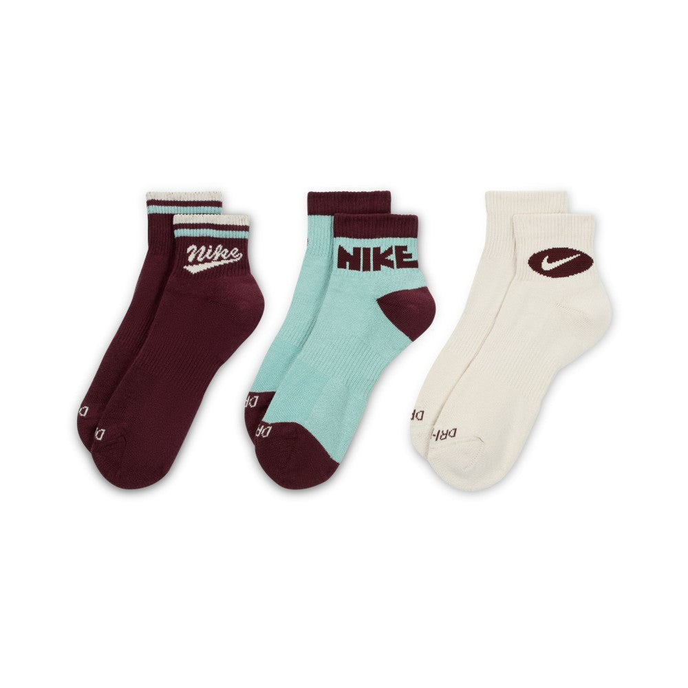 Everyday Plus Ankle Socks (3 Pairs)