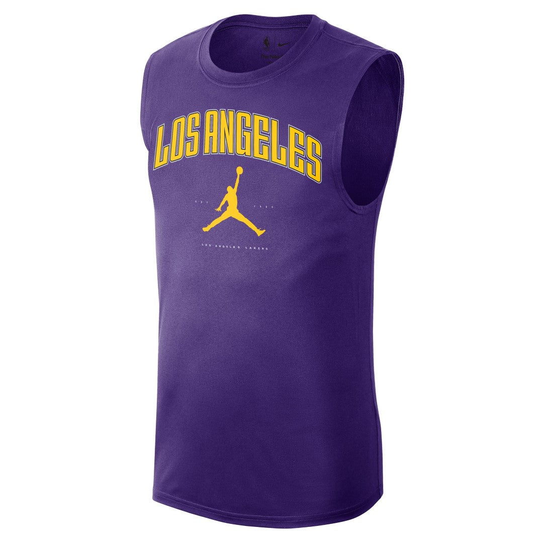 Los Angeles Lakers City Edition NBA Sleeveless Top