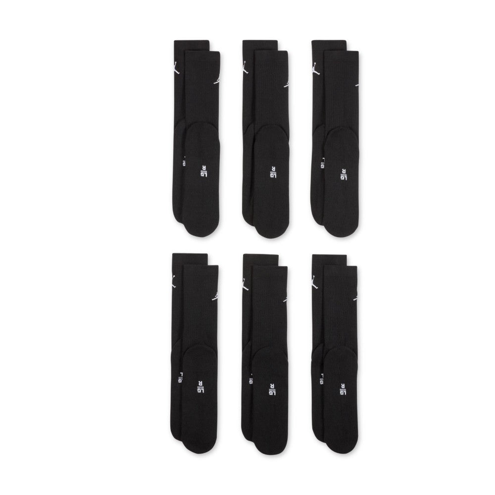 Jordan Everyday Cushioned Crew Socks (6 Pairs)