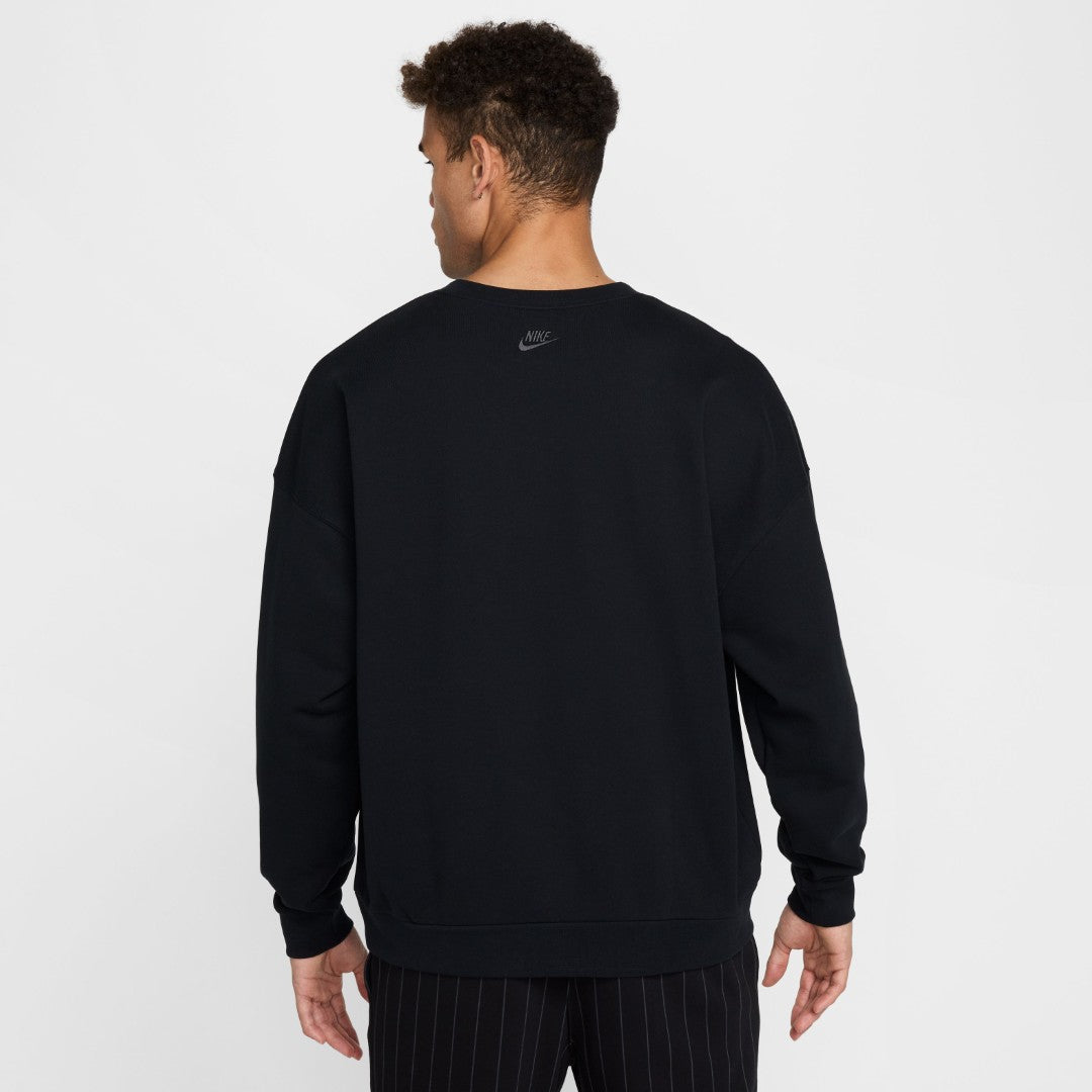 Club Oversized Crew-Neck Sweatshirt