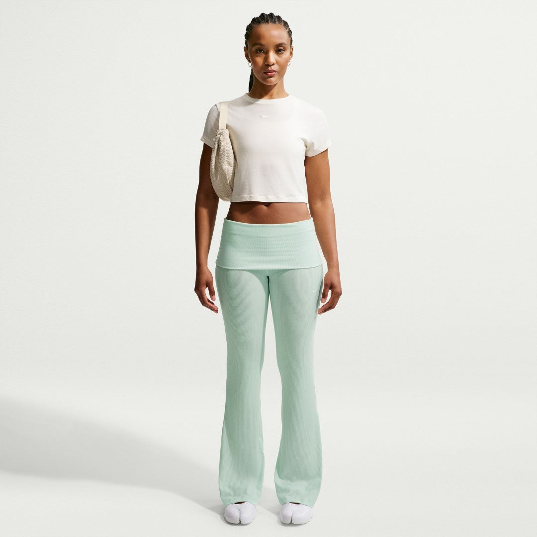 Chill Knit Mid-Rise Tight Ribbed Pants