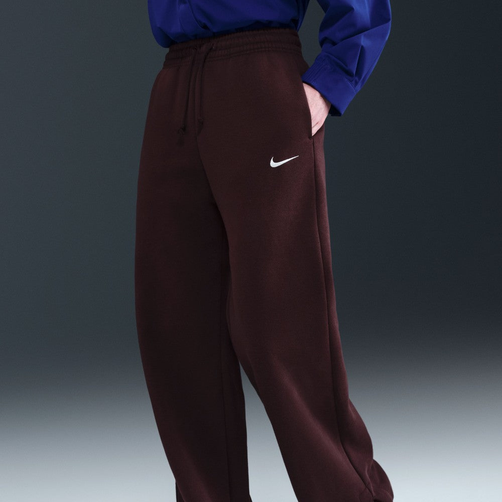 Phoenix Fleece High-Waisted Wide-Leg Trousers