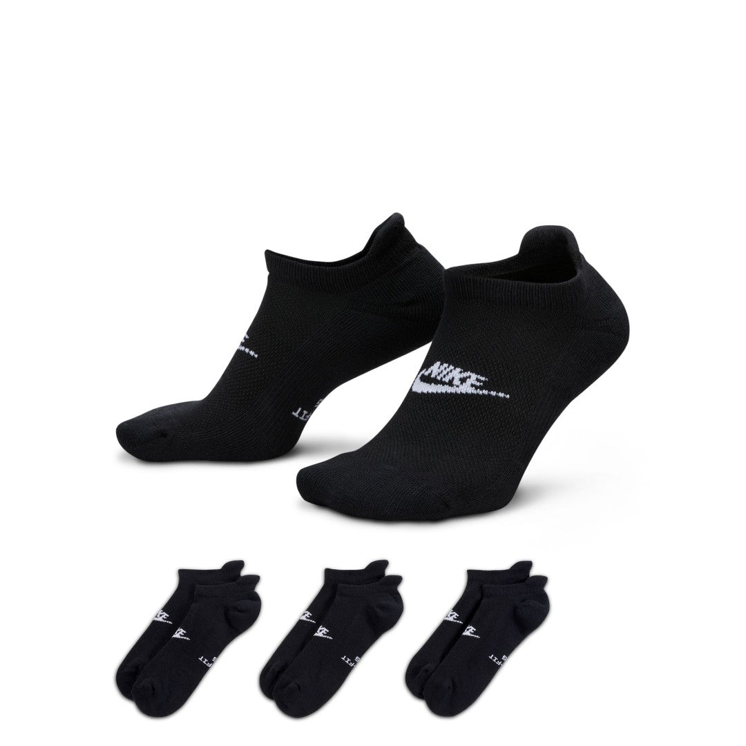 Everyday Plus Cushioned Futura No-Show Socks (3 Pairs)