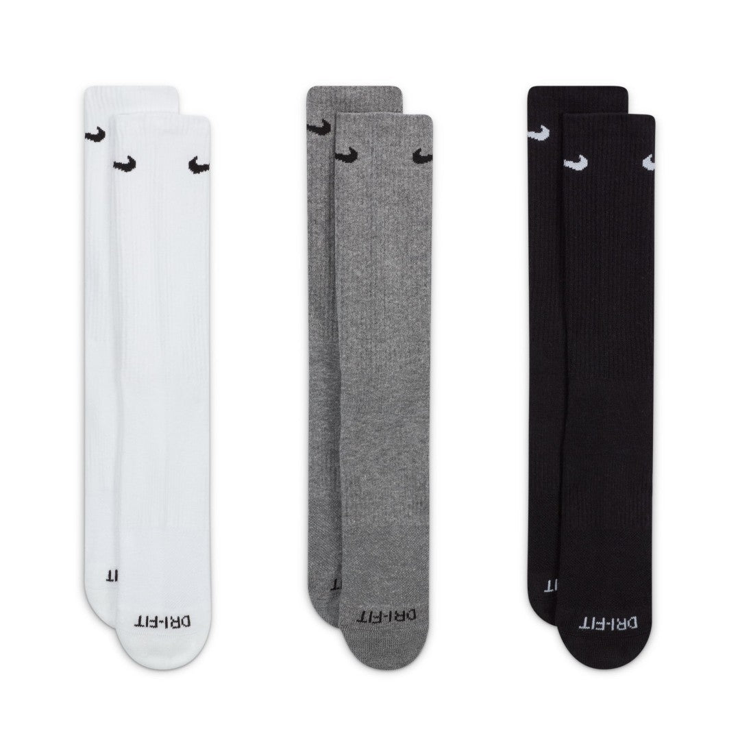 Everyday Plus Cushioned Crew Training Socks (3 Pairs)