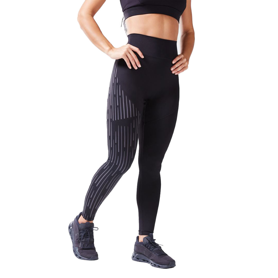 Code Asymmetric Graphic Leggings