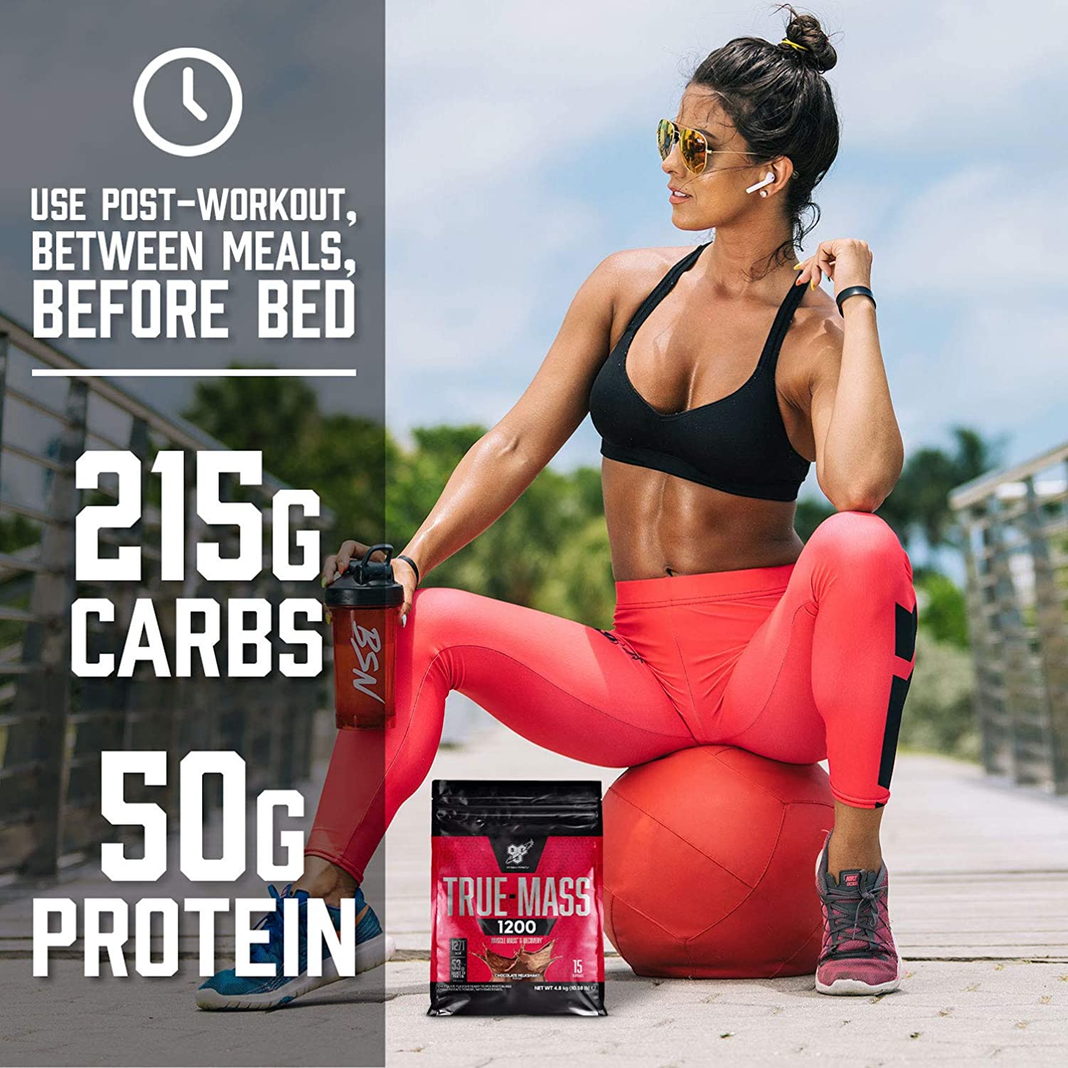 Bsn Truemass 1200 Vanilla 10.25Lb