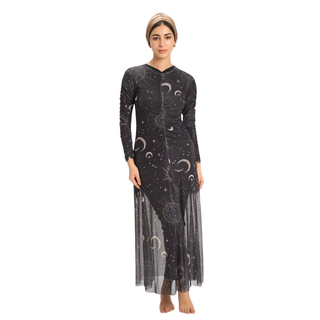 Celestial Mesh Dress