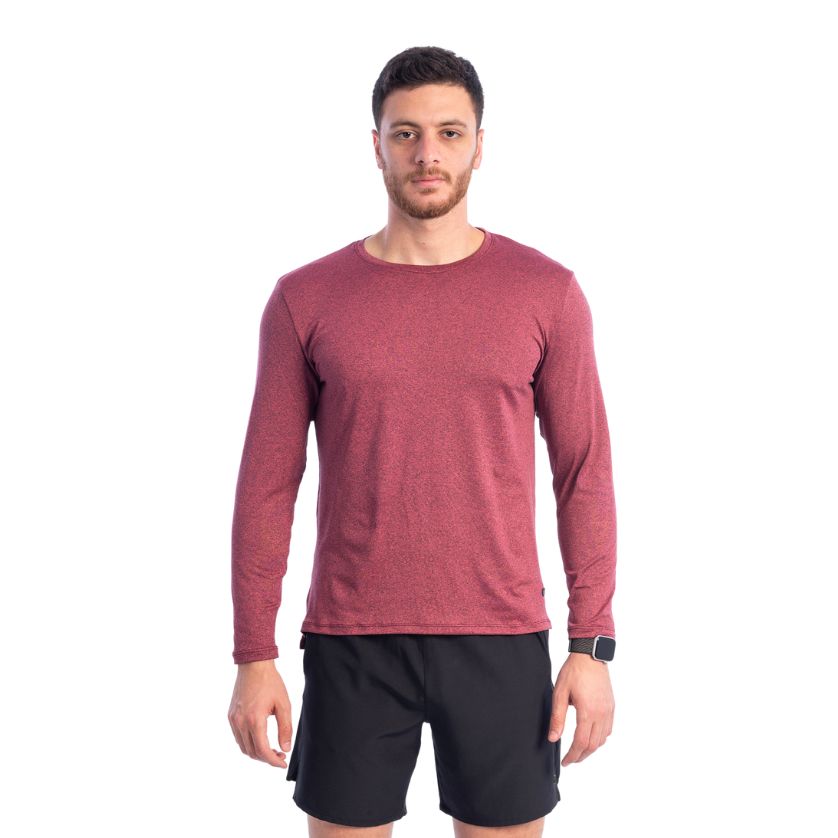 تيشيرت إسينشال بأكمام طويلة