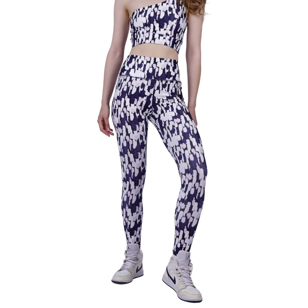 Brushstroke Printed Leggings