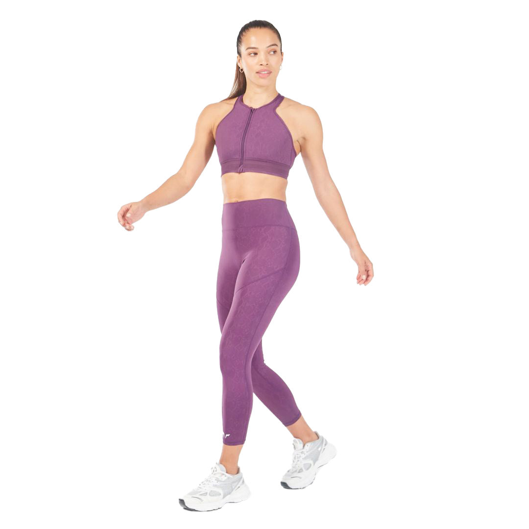 Serpent Zip Up Sports Bra