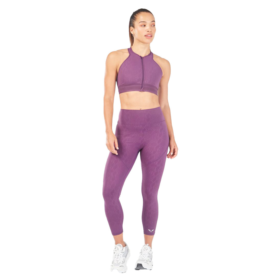 Serpent Zip Up Sports Bra