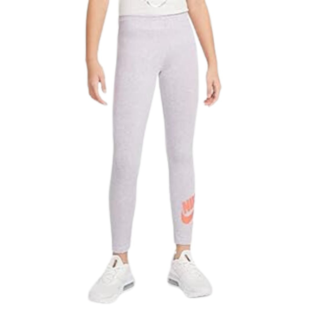 gray and pink nike leggings