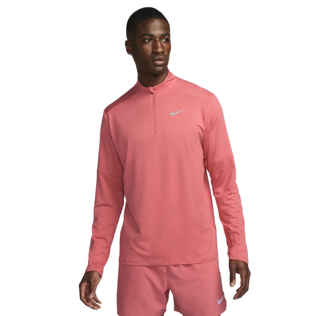 Nike Men Element Dri FIT 1 2 Zip Running Top