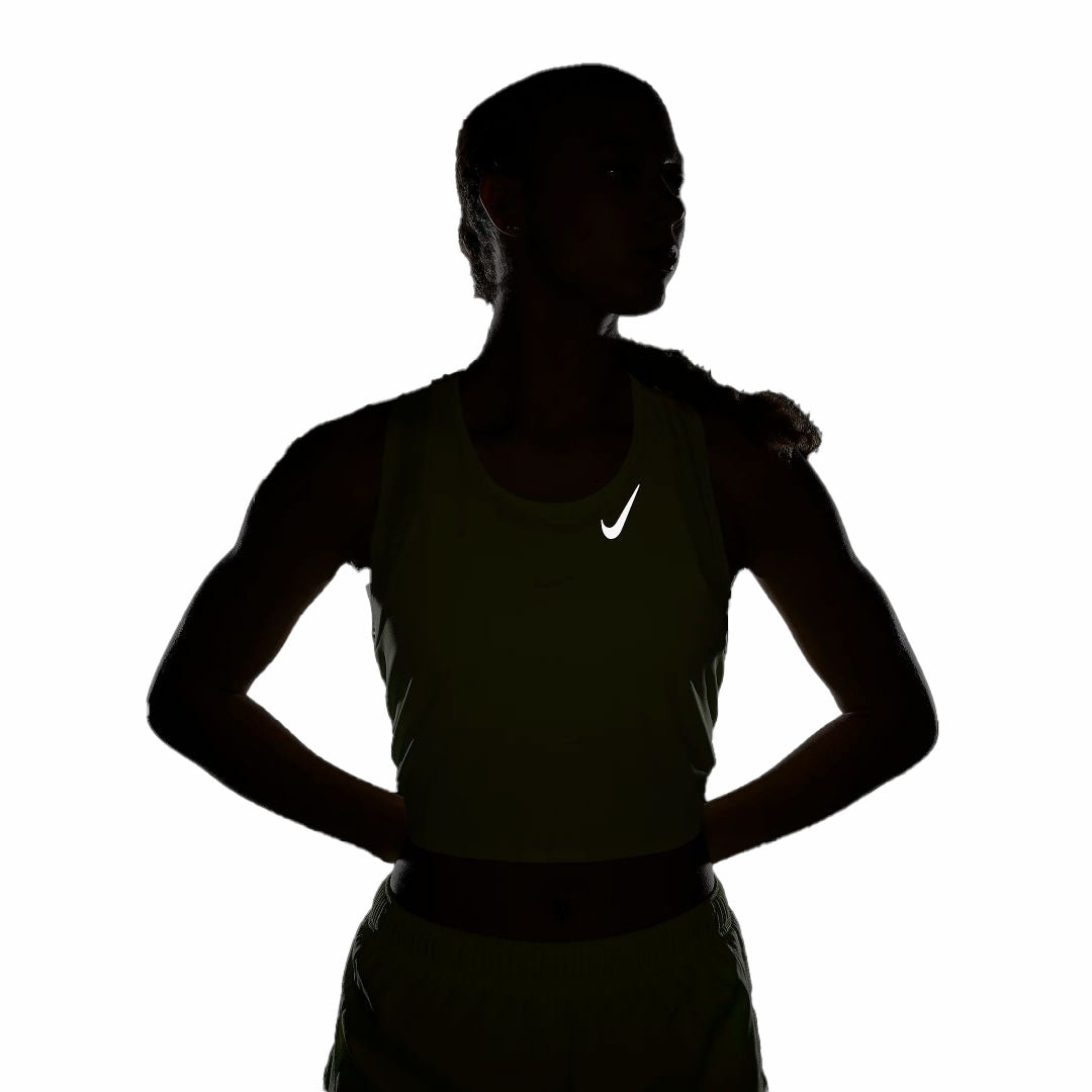 Race Cropped Tank Top