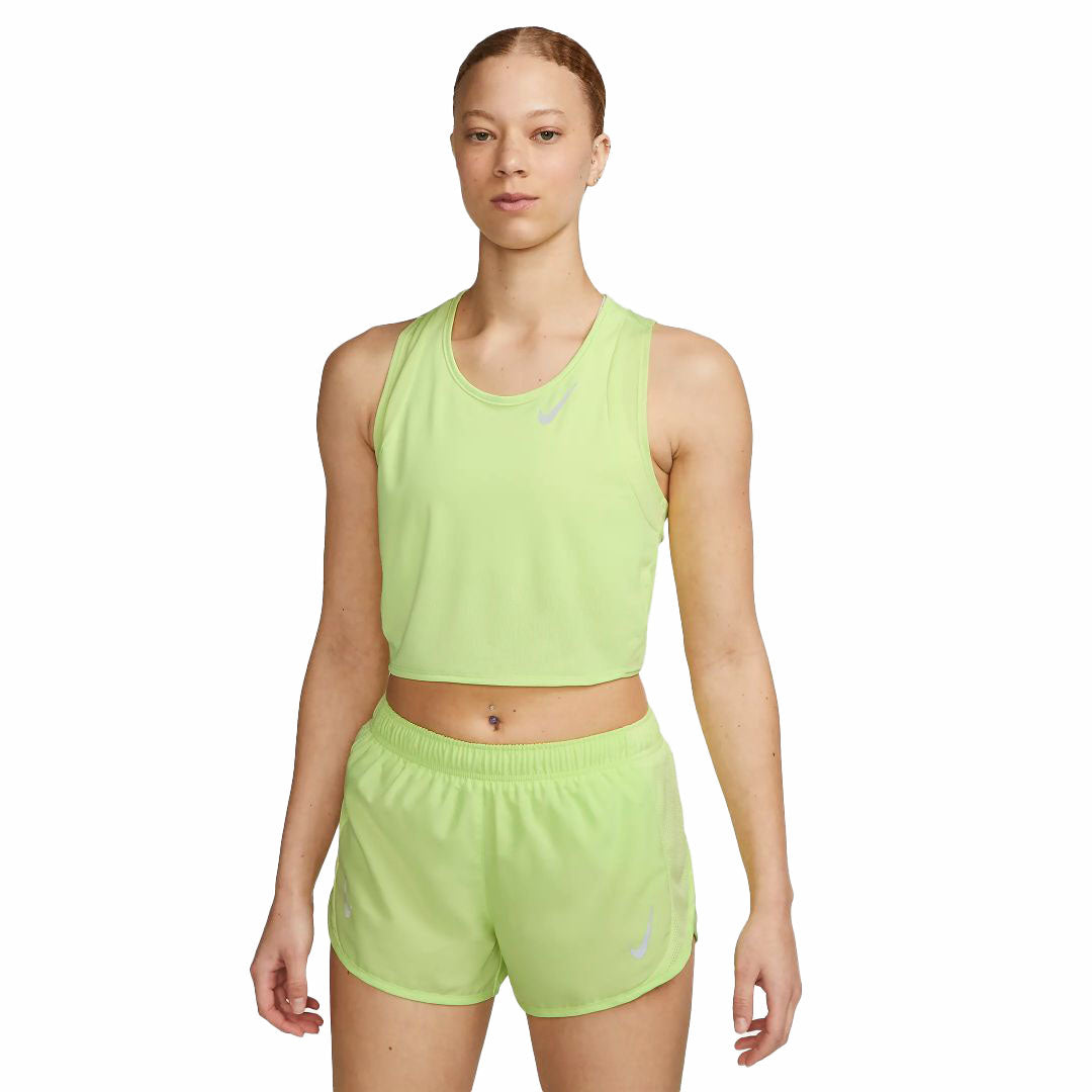 Race Cropped Tank Top