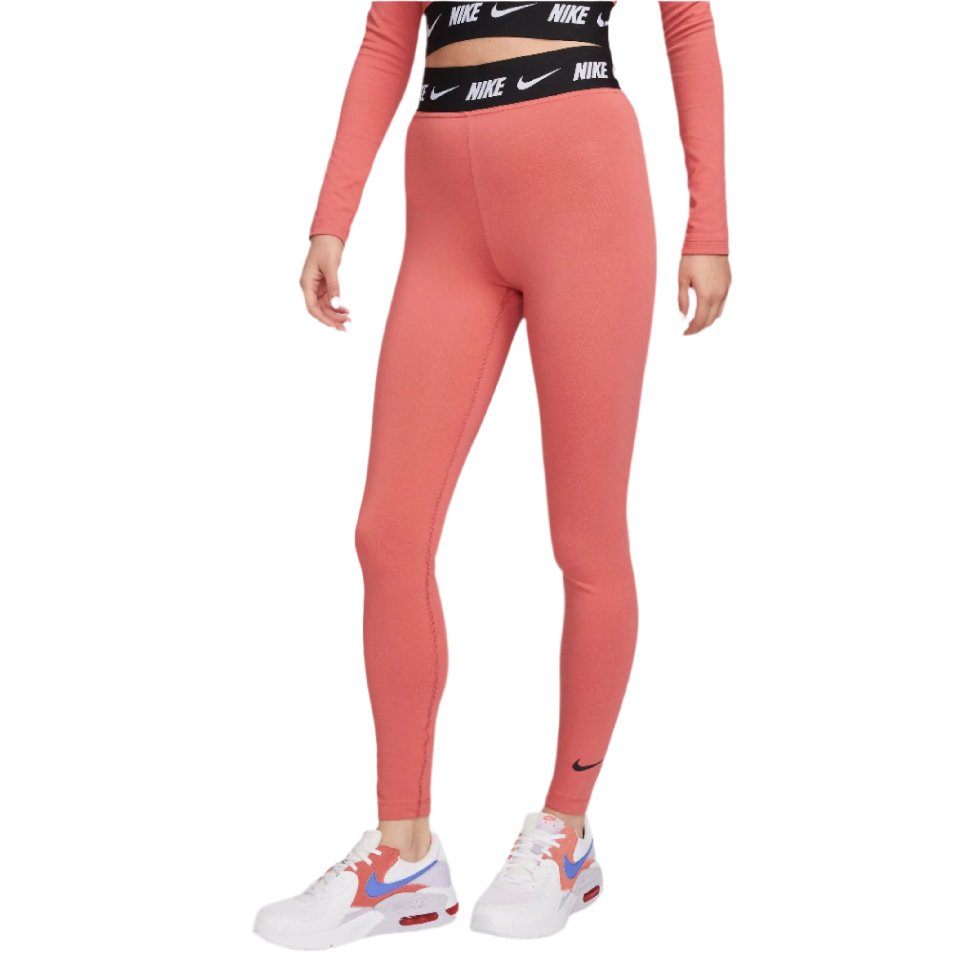 nike tights gold swoosh