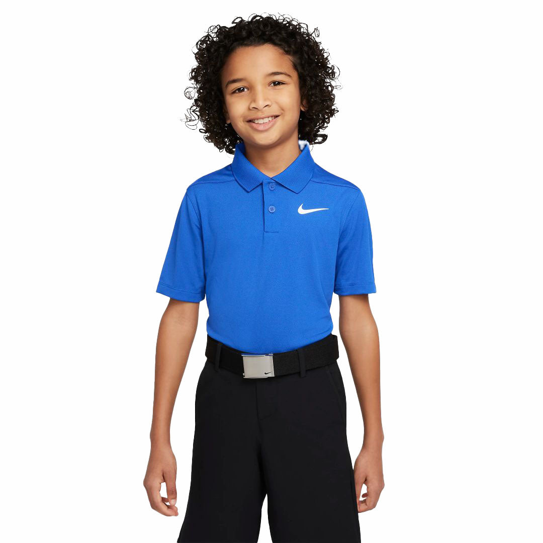 kids dri fit polo