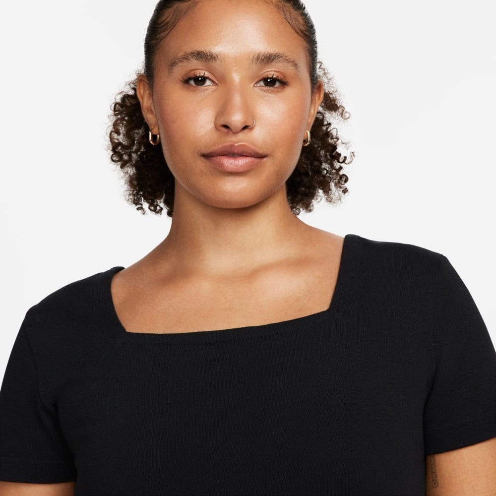 Sportswear Short-Sleeve Jersey Jumpsuit