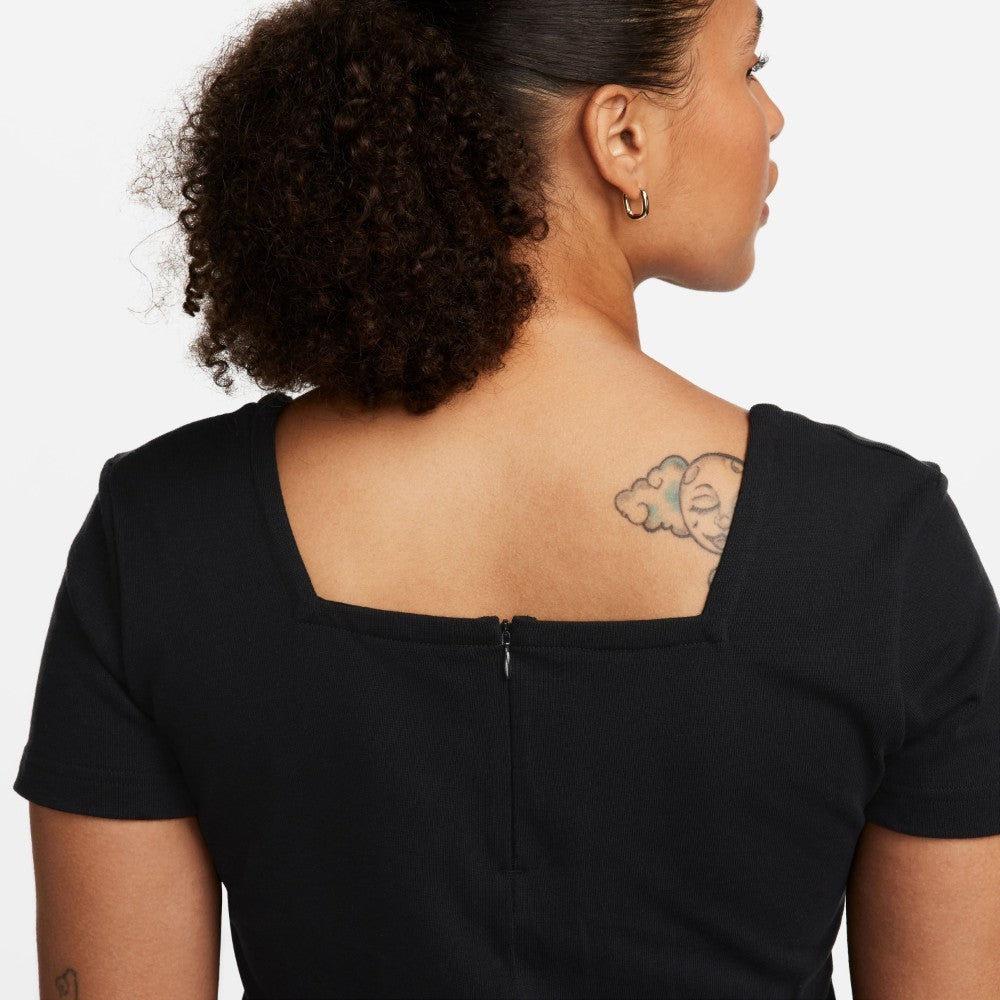 Sportswear Short-Sleeve Jersey Jumpsuit