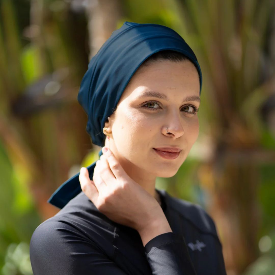 Dark Teal Turban